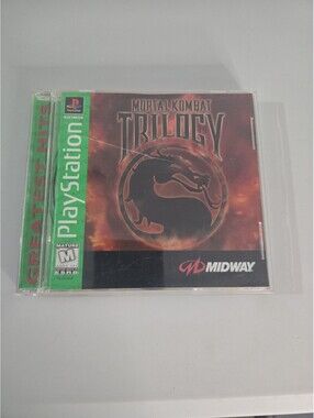 Mortal Kombat Trilogy PlayStation 1 PS1 Greatest Hits Midway